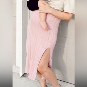 Abercrombie sweater knit midi skirt